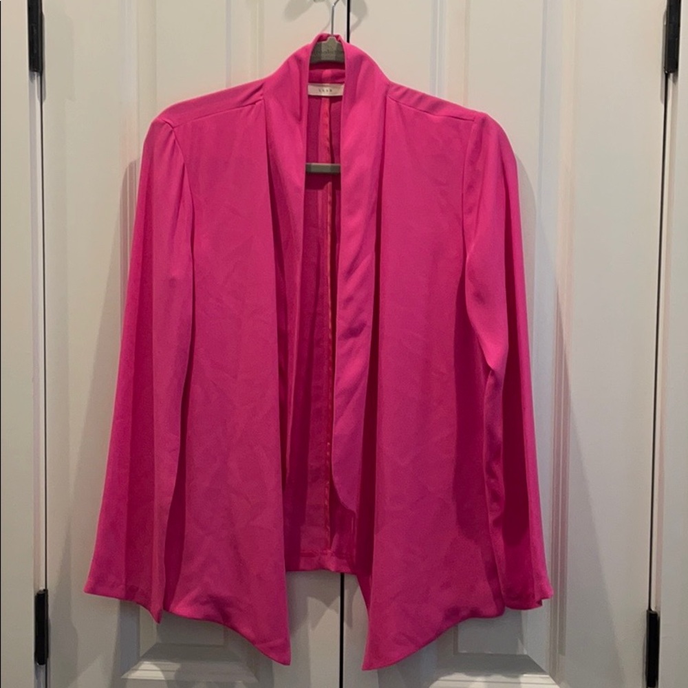 Lush drape front blazer